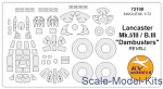 Decals / Mask: Mask for Lancaster Mk.I/III / B.III "Dambusters" (Revell), KV Models, Scale 1:72
