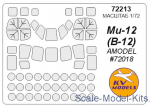 KVM72213 Mask for Mil Mi-12 (V-12) (Amodel)