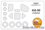 KVM72237 Mask for Kamov Ka-50 and wheels masks (Zvezda)