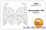 KVM72261 Mask for Eurocopter EC-145 (Revell)