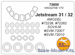 KVM72600 Mask for JetStream 31/32 and wheels masks (Amodel)