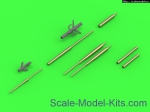 AM-48-122 Su-17, Su-20, Su-22 (Fitter) - Pitot Tubes (optional parts for all versions) and 30mm gun