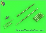 AM-72-104 Su-9 / Su-11 (Fishpot / Fishpot C) - Pitot Tubes and missile rails heads