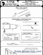 Su-9 / Su-11 (Fishpot / Fishpot C) - Pitot Tubes and missile rails heads