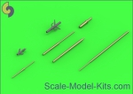 AM-72-105 Su-15 (Flagon) - Pitot Tubes (optional parts for all versions)