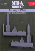 MDA72-001 Paveway II 1000lb (british) bombers
