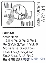 MINI7204 ShKAS machine-gun