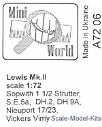 MINI7206 Lewis Mk II machine-gun