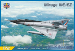 MSVIT72081 Mirage IIIE/EZ fighter