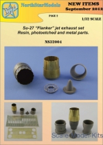 NS32004 Su-27 Flanker Exhaust nozzles