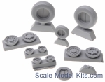 NS32043-a Wheels set for Grumman F-14 Tomcat - No mask series