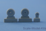 NS48022-b Wheels set for YaK-1/3 Light series