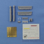 NS48042-a AGM65 maverik + LAU-117/A GUIDED MISSILE LAUNCHER (2 pcs., decal, PE parts)