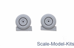 NS72002 Main wheels for Focke Wulf Fw.189 A German plane