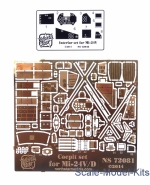 NS72081 Photoetched set Mi-24 V/D cockpit