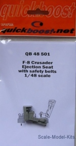 QBT48501 F-8 Crusader ejection seat with safety belts
