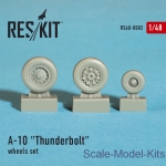 RS48-0002 Wheels set for A-10 Thunderbolt (1/48)