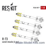 RS48-0017 Soviet missile R-73, 4 pcs.