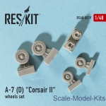 RS48-0019 Wheels set for A-7 (D/E) Corsar II (1/48)