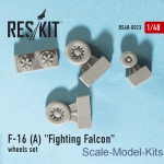 Wheels set for F-16 (A) Fighting Falcon (1/48)