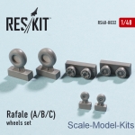 RS48-0032 Wheels set for Rafale (A/B/C) (1/48)