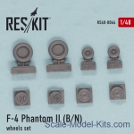 RS48-0064 Wheels set for F-4B/N 