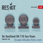 RS48-0068 Wheels set for De Havilland DH.110 