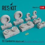 RS48-0116 Wheels set for EE Canberra