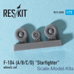 Wheels set for F-104 (A/B/C/D) Starfighter (1/72)