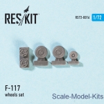 Wheels set for F-117 (1/72)