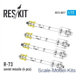 RS72-0017 Soviet missile R-73, 4 pcs. (1/72)