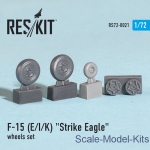 RS72-0021 Wheels set for F-15 (E/I/K) Strike Eagle (1/72)