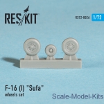 RS72-0026 Wheels set for F-16 (I) Sufa (1/72)