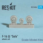 Wheels set for F-16 (I) Sufa (1/72)