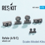 Wheels set for Rafale (A/B/C) (1/72)