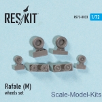 RS72-0033 Wheels set for Rafale (M) (1/72)