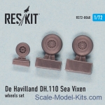 RS72-0068 Wheels set for De Havilland DH.110 