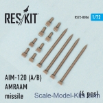 RS72-0086 AIM-120 (A/B) AMRAAM missile, 4 pcs