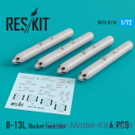 RS72-0110 B-13L Rocket launcher (4 pcs) for (Su-17/24/25/30/34,  MiG-27/29, YAK-130)