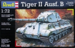 Tank: Tiger II Ausf.B (Porsche Prototype Turret), Revell, Scale 1:72