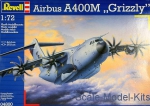 Transport aircraft: Airbus A 400 M ''Grizzly'', Revell, Scale 1:72