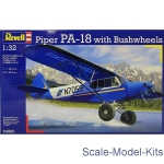 RV04890 Piper PA-18 with brushwheels