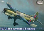 SWORD72049 Curtiss SO3C Seamew wheeled version