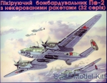 UM103 Pe-2 Soviet dive bomber with unguided rockets (serie 32)