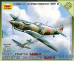 Snap Fit: Soviet fighter LaGG-3, Zvezda, Scale 1:144