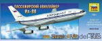 Civil aviation: IL-86 Russian civil airplaner, Zvezda, Scale 1:144