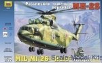 Helicopters: Mi-26 'HALO' Soviet heavy helicopter, Zvezda, Scale 1:72